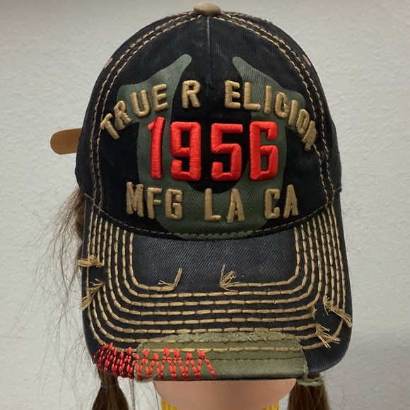 SCRIPT BUDDHA PULLOVER HOODIE With True religion 1956 MFG LA CA Cap. - Picture 5 of 12